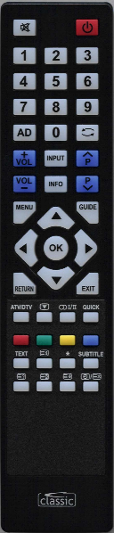 Classic IRC87022- Replacement remote control - Classic Classic IRC87022- Replacement remote control - Classic